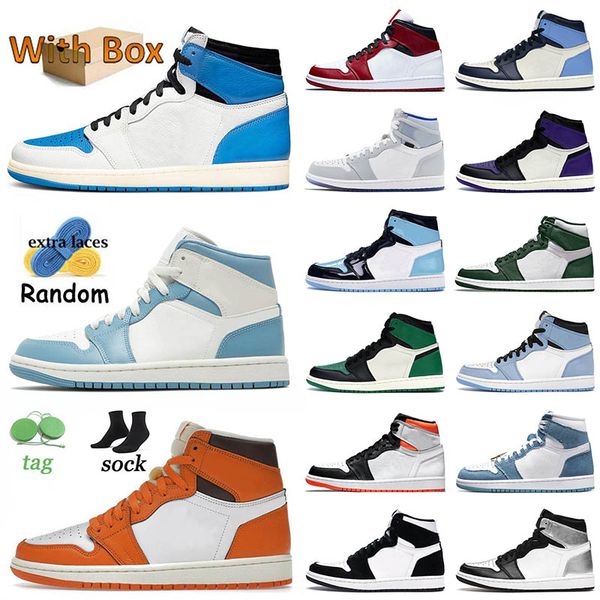 womens mens 1 1s basketball shoes fashion designer university blue unc patent og lost found unc patent brown basalt oatmeal lucky green snea
womens mens 1 1s basketball shoes fashion designer university blue unc patent og lost found unc patent brown basalt oatmeal lucky green snea