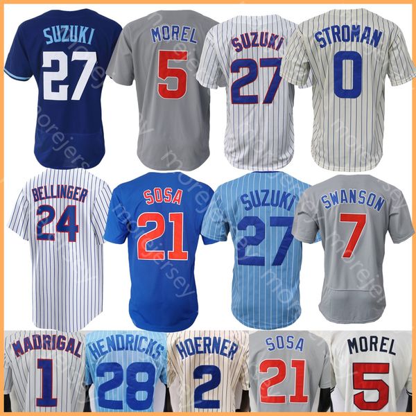 baseball jersey seiya suzuki cody bellinger dansby swanson ernie banks chriser morel stroman mancini sammy sosa hoerner hendricks hosmer hap, Blue;black
baseball jersey seiya suzuki cody bellinger dansby swanson ernie banks chriser morel stroman mancini sammy sosa hoerner hendricks hosmer hap, Blue;black
