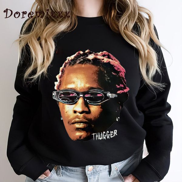 womens hoodies sweatshirts clothes women men young thug thugger graphic hooded rapper style hip hop streetwear autumn pullovers 230301, Black
womens hoodies sweatshirts clothes women men young thug thugger graphic hooded rapper style hip hop streetwear autumn pullovers 230301, Black