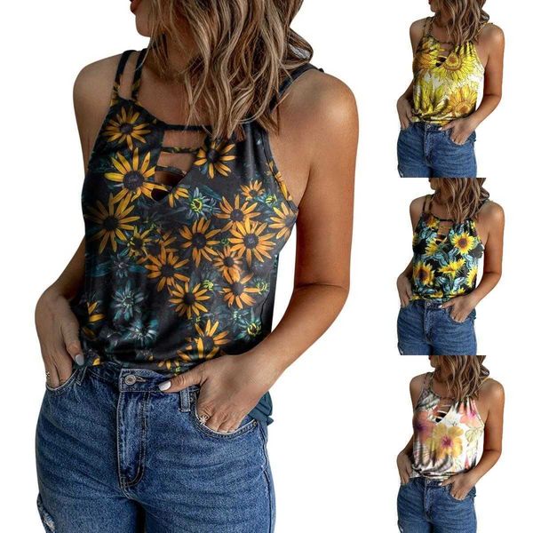 summer tank womens clothing lady hollow shoulder strap casual vest women, White
summer tank womens clothing lady hollow shoulder strap casual vest women, White