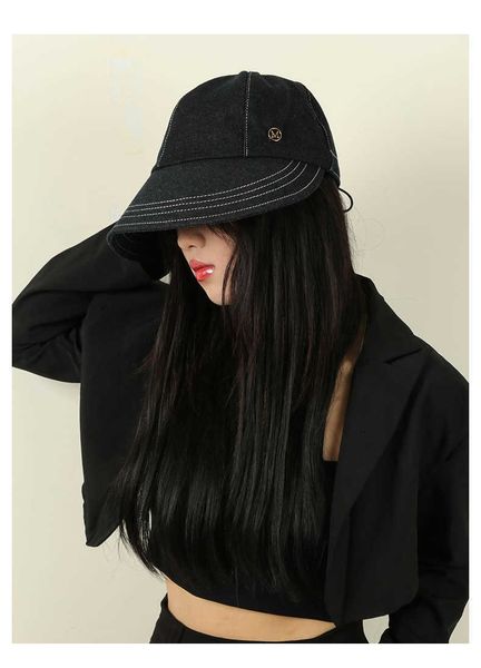 ball caps cowboy baseball hats for women wide brim cap female spring and summer big head circumference sunshade bucket hat women's sun, Blue;gray 
ball caps cowboy baseball hats for women wide brim cap female spring and summer big head circumference sunshade bucket hat women's sun, Blue;gray