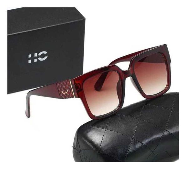 designer channel sunglass counter packaging high luxury brand trendy men womens temperament polarized strong light drive sport sunglasses, White;black
designer channel sunglass counter packaging high luxury brand trendy men womens temperament polarized strong light drive sport sunglasses, White;black