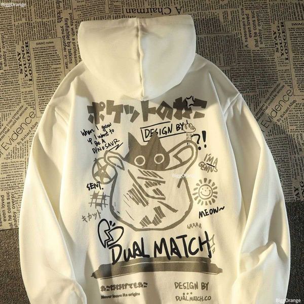 online celebrity new in retro cat hoodie streetwear women loose japanese oversize silver fox velvet coat y2k sweatshirts casual kawaii cloth, Black
online celebrity new in retro cat hoodie streetwear women loose japanese oversize silver fox velvet coat y2k sweatshirts casual kawaii cloth, Black