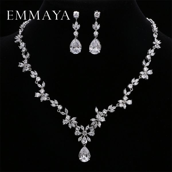 wedding jewelry sets emmaya brand gorgeous aaa cz stones jewelry set white crystal flower party wedding jewelry sets for women 230228, Slivery;golden
wedding jewelry sets emmaya brand gorgeous aaa cz stones jewelry set white crystal flower party wedding jewelry sets for women 230228, Slivery;golden