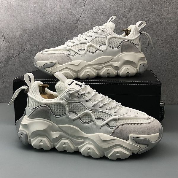 casual shoes italian designer dress wedding party shoes fashion breathable vulcanized sport casual sneakers round toe thick bottom business, Black
casual shoes italian designer dress wedding party shoes fashion breathable vulcanized sport casual sneakers round toe thick bottom business, Black