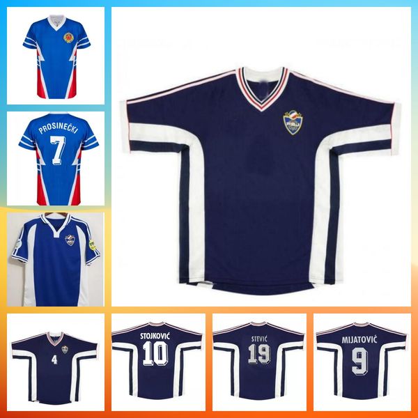 1990 1991 1998 2000 yugoslavia retro soccer jerseys 98 00 mijatovic mihajlovic stankovic jugovic stojkovic savicevic vintage classic footbal, Black;yellow
1990 1991 1998 2000 yugoslavia retro soccer jerseys 98 00 mijatovic mihajlovic stankovic jugovic stojkovic savicevic vintage classic footbal, Black;yellow