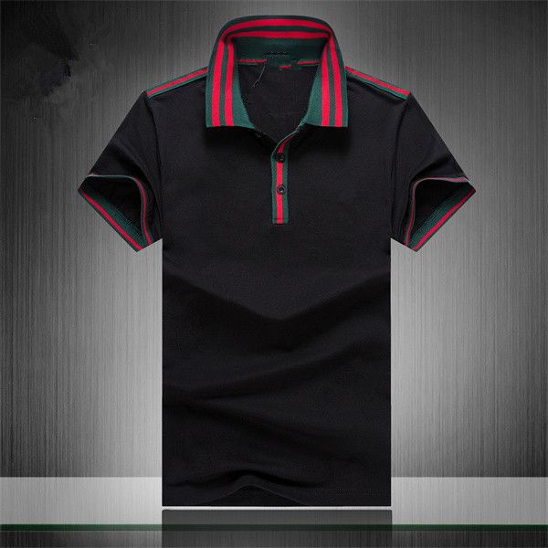 2023 summer polo shirt men's lapel short sleeve t-shirt european station fashion7, White;black
2023 summer polo shirt men's lapel short sleeve t-shirt european station fashion7, White;black