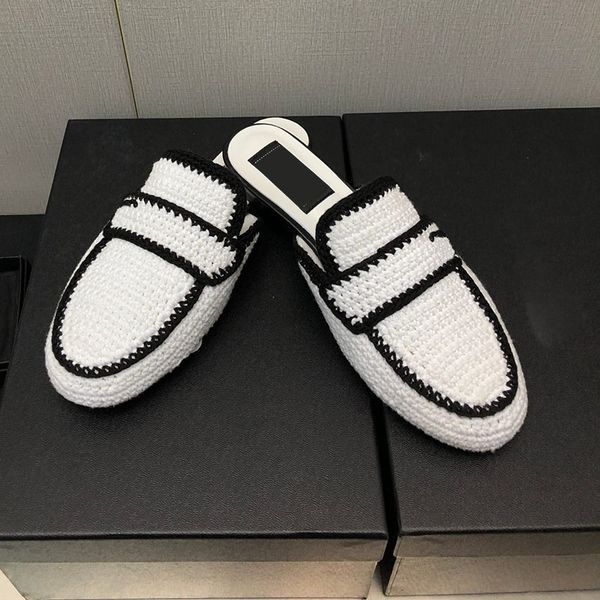 womens crochet woven flat heels slippers braided booties ladies slip-on sandals warm slide designer wedding shoe shower room mule flip flops, Black
womens crochet woven flat heels slippers braided booties ladies slip-on sandals warm slide designer wedding shoe shower room mule flip flops, Black