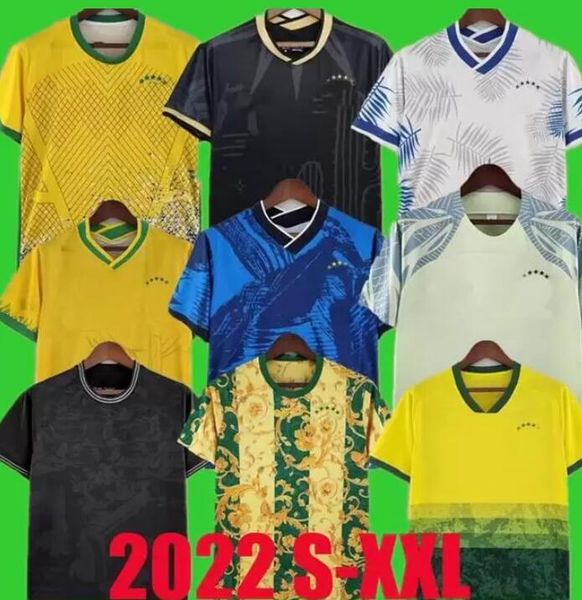 concept classic 2022 2023 brazils soccer jersey paqueta coutinho football shirts firmino brasil camiseta de futbol 22 23 marquinhos vini jr, Black;yellow
concept classic 2022 2023 brazils soccer jersey paqueta coutinho football shirts firmino brasil camiseta de futbol 22 23 marquinhos vini jr, Black;yellow