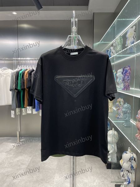 xinxinbuy men designer tee t shirt 23ss leather emboss letters short sleeve cotton women white black beige s-2xl, Black;brown
xinxinbuy men designer tee t shirt 23ss leather emboss letters short sleeve cotton women white black beige s-2xl, Black;brown