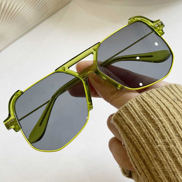 sunglasses new luxury brand half frame oval sunglasses for women vintage black green gradient uv400 sun glasses men retro alloy pilot shadej, White;black
sunglasses new luxury brand half frame oval sunglasses for women vintage black green gradient uv400 sun glasses men retro alloy pilot shadej, White;black