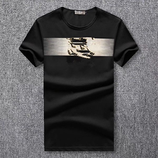 2023 summer men's new short sleeve t-shirt european station fashion slim06, White;black
2023 summer men's new short sleeve t-shirt european station fashion slim06, White;black