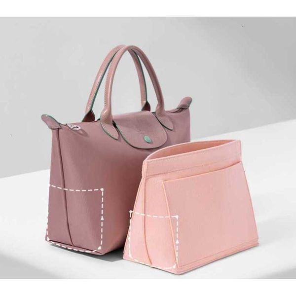 

Bags Storage Linner Felt Purse Makeup Insert Bag Organizer Handbag Luxury Tote Handbags Inner Shaper Fit, Short handle s size