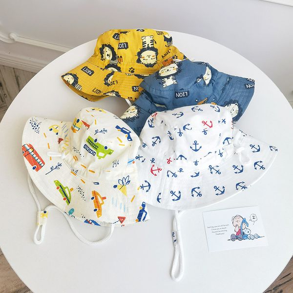 m570 spring summer baby cartoon cotton sun hat breathable bucket hats kids children's sunscreen fisherman's caps, Yellow
m570 spring summer baby cartoon cotton sun hat breathable bucket hats kids children's sunscreen fisherman's caps, Yellow