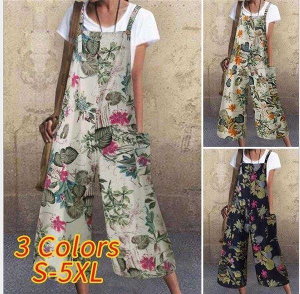 cotton and linen printed womens pants summer loose romper stitching suspender, Black;white
cotton and linen printed womens pants summer loose romper stitching suspender, Black;white