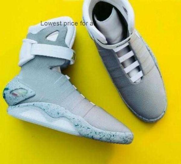 2023 2020 automatic laces air mag back to the future glow in the dark gray basketball shoes marty mcfly's led shoes lighting mags black
2023 2020 automatic laces air mag back to the future glow in the dark gray basketball shoes marty mcfly's led shoes lighting mags black