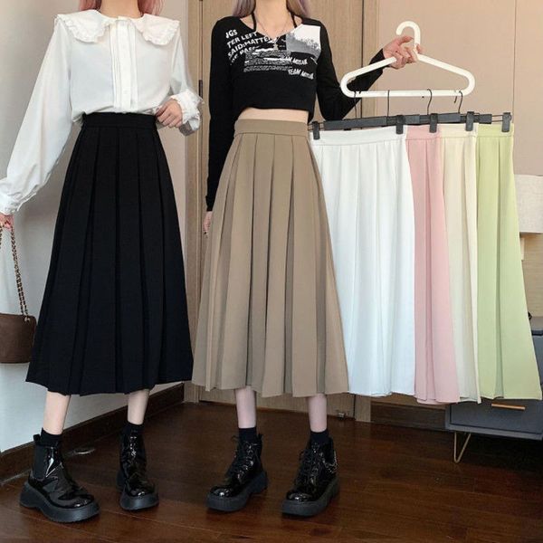 skirts elegant chiffon black skirt long skirt summer spring solid color pleated skirt for women high waist elastic a-line skirt 230301
skirts elegant chiffon black skirt long skirt summer spring solid color pleated skirt for women high waist elastic a-line skirt 230301
