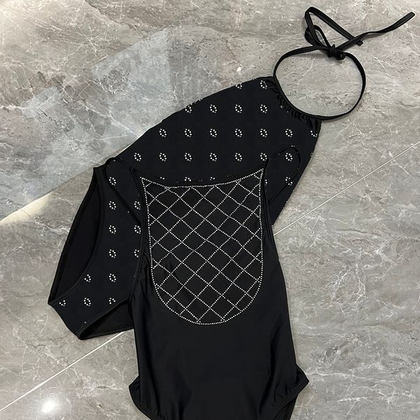 backless bodysuits swimwear diamond bikini swimsuit black halter one piece bathing suit swimming clothing beachwear
backless bodysuits swimwear diamond bikini swimsuit black halter one piece bathing suit swimming clothing beachwear
