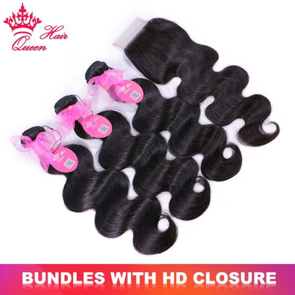 real invisible hd lace brazilian virgin human hair bundles with closure 5x5 4x4 body wave 100% human raw hair extensions queen hair products, Black;brown
real invisible hd lace brazilian virgin human hair bundles with closure 5x5 4x4 body wave 100% human raw hair extensions queen hair products, Black;brown