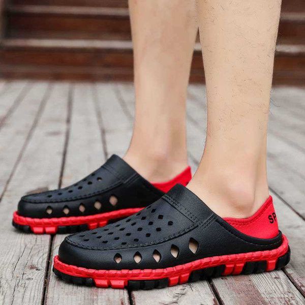 sandals hole shoes male casual outdoor sandals men summer shoes men sandals slippers fashion breathable baotou sandal for man sandalhasj2302, Black
sandals hole shoes male casual outdoor sandals men summer shoes men sandals slippers fashion breathable baotou sandal for man sandalhasj2302, Black