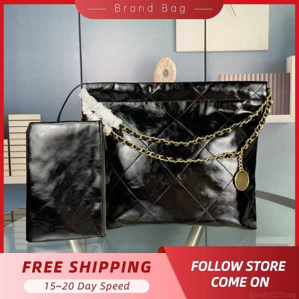 channel 22 bag handbag beach tote calfskin silver metal black shoulder bag purses for women high capacity chopping chain wallet ladies
channel 22 bag handbag beach tote calfskin silver metal black shoulder bag purses for women high capacity chopping chain wallet ladies