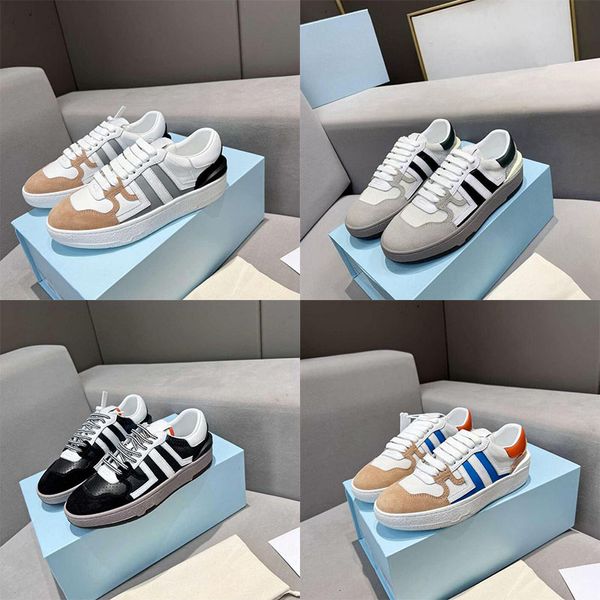 designer lanvines curb leather sneakers casual shoes luxury men women rubber platform sole shoe outdoor nappa calfskin classic trainers lace, Black
designer lanvines curb leather sneakers casual shoes luxury men women rubber platform sole shoe outdoor nappa calfskin classic trainers lace, Black