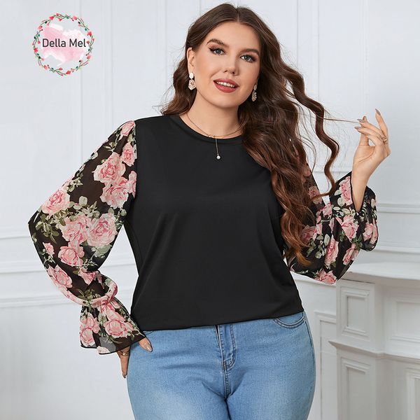 womens blouses shirts della mel plus size women clothing blouses sweet casual floral puff long sleeve chiffon shirts ladies party big size b, White
womens blouses shirts della mel plus size women clothing blouses sweet casual floral puff long sleeve chiffon shirts ladies party big size b, White