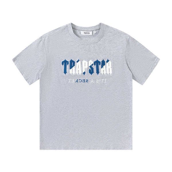 men's t-shirts blue white letter towel embroidery grey t-shirt men women 1 1 loose tee short sleeve g230301, White;black
men's t-shirts blue white letter towel embroidery grey t-shirt men women 1 1 loose tee short sleeve g230301, White;black
