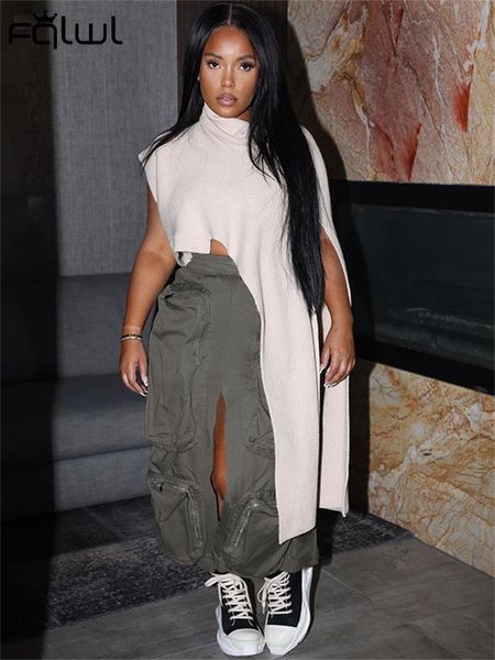 skirts fqlwl fall soild streetwear club outfits women maxi womens aline fashion party gray pockets female 230302, Black
skirts fqlwl fall soild streetwear club outfits women maxi womens aline fashion party gray pockets female 230302, Black