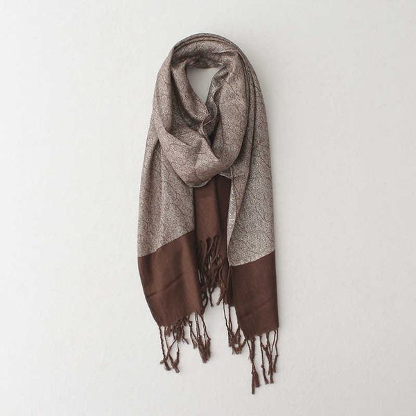 scarves silver yarn floral pattern scarf with tassel women men retro style pashmere scarves bufandas winter fashion long shawl wrap l230302, Blue;gray
scarves silver yarn floral pattern scarf with tassel women men retro style pashmere scarves bufandas winter fashion long shawl wrap l230302, Blue;gray