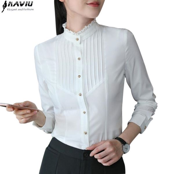 women's blouses shirts spring fashion women clothing long sleeve white blouses formal slim lace stand collar chiffon shirt office ladie
women's blouses shirts spring fashion women clothing long sleeve white blouses formal slim lace stand collar chiffon shirt office ladie