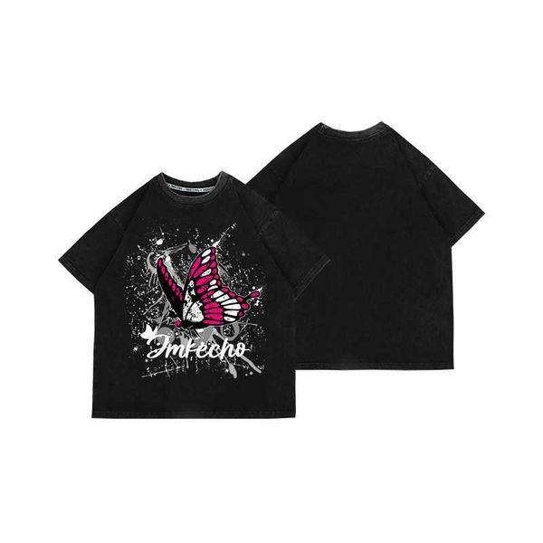 boys' short-sleeved 2023 summer new chil1en's butterfly print t-shirt big chil1en's loose cotton clothes trend, Blue
boys' short-sleeved 2023 summer new chil1en's butterfly print t-shirt big chil1en's loose cotton clothes trend, Blue