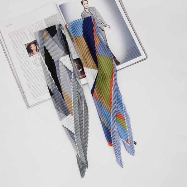 scarves new geometric printing pleated fashion women scarf handkerchief shawls wrinkle scarves kerchief new foulard bandana ll190410 l230302, Blue;gray
scarves new geometric printing pleated fashion women scarf handkerchief shawls wrinkle scarves kerchief new foulard bandana ll190410 l230302, Blue;gray