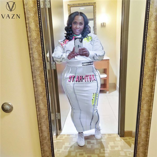 two piece dress vazn ins hoodies set office lady highend letter full sleeve high waist long pencil skirts slim women 2 230302, White
two piece dress vazn ins hoodies set office lady highend letter full sleeve high waist long pencil skirts slim women 2 230302, White