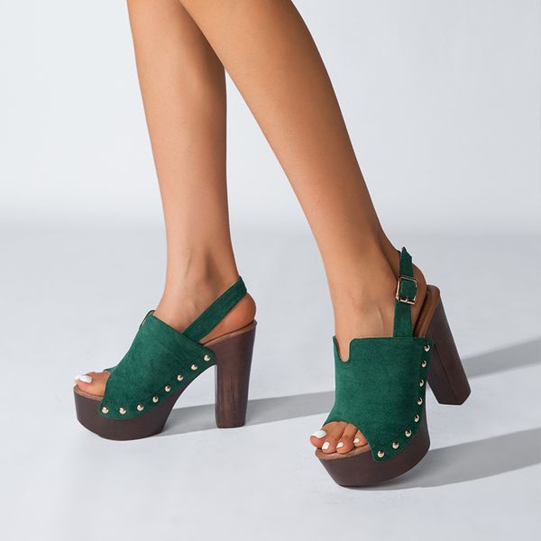 sandals ladies platform sandals rivet chunky high-heeled sandals soft leather bag feet shoes open toe women sandals 12cm pu wooden green 230, Black
sandals ladies platform sandals rivet chunky high-heeled sandals soft leather bag feet shoes open toe women sandals 12cm pu wooden green 230, Black