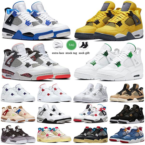 outdoor basketball shoes 4 4s mens sneakers women trainers flat bottom black cat military blue bordeaux pure money neon eur 36-47
outdoor basketball shoes 4 4s mens sneakers women trainers flat bottom black cat military blue bordeaux pure money neon eur 36-47