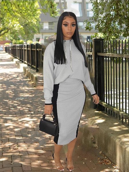 two piece dress 2 set women skirt and winter patchwork long sleeve hoodie outfits casual streetwear sweatsuit wholesale drop 230302, White
two piece dress 2 set women skirt and winter patchwork long sleeve hoodie outfits casual streetwear sweatsuit wholesale drop 230302, White