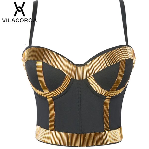 women's tanks camis tube spaghetti strap women camis metal splicing sling stage slim corset crop black high street nightclub female ves, White
women's tanks camis tube spaghetti strap women camis metal splicing sling stage slim corset crop black high street nightclub female ves, White