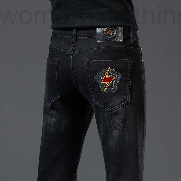 men's jeans designer black grey jeans men's autumn and winter new embroidered slim leg straight pants y4zc, Blue
men's jeans designer black grey jeans men's autumn and winter new embroidered slim leg straight pants y4zc, Blue