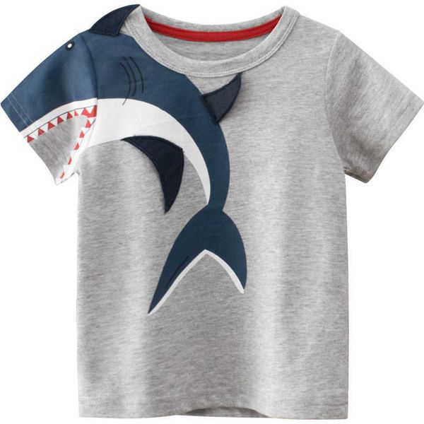 2023 new chil1en's short-sleeved t-shirt 27kids korean chil1en's wear boy's baby clothes, Blue
2023 new chil1en's short-sleeved t-shirt 27kids korean chil1en's wear boy's baby clothes, Blue