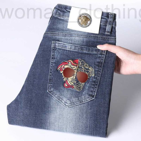 men's jeans designer spring blue men's jeans leggings slim embroidered trousers b1kn
men's jeans designer spring blue men's jeans leggings slim embroidered trousers b1kn