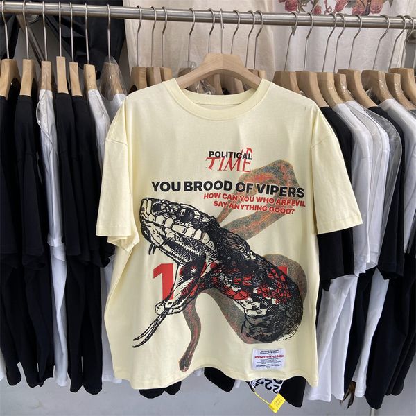 basic tees print t-shirt high-quality 1 short-sleeved colorful t-shirts 23ss, Black;brown
basic tees print t-shirt high-quality 1 short-sleeved colorful t-shirts 23ss, Black;brown