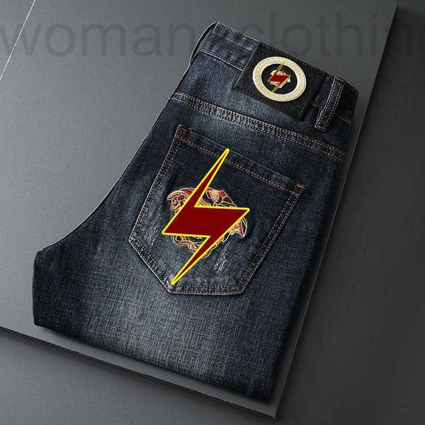 men's jeans designer autumn and winter new jeans men's slim pants embroidered clothing s2zd, Blue
men's jeans designer autumn and winter new jeans men's slim pants embroidered clothing s2zd, Blue