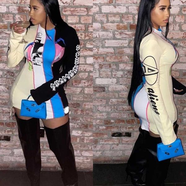 new arrivals 2023 designer women dresses casual letter print patchwork color contrast dress, Black;gray
new arrivals 2023 designer women dresses casual letter print patchwork color contrast dress, Black;gray