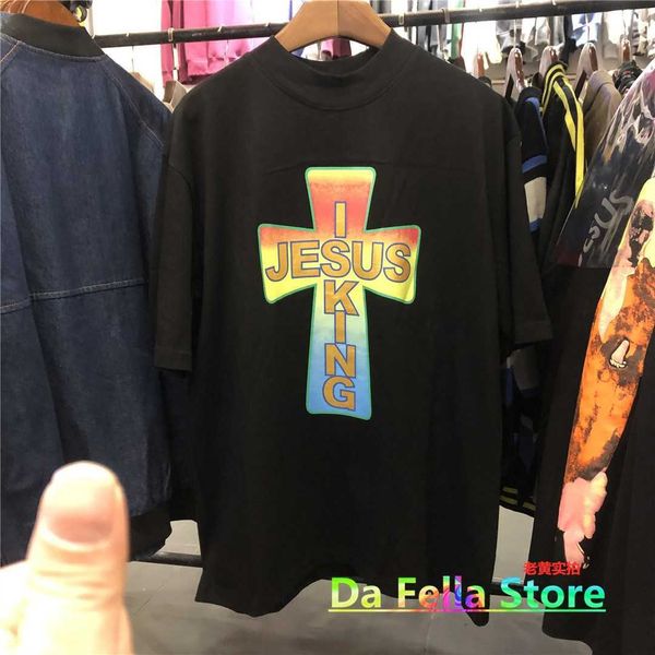 men's t-shirts color printing jesus is king cross t-shirt men women sunday service tee hip hop short sleeve jesus t230302, White;black
men's t-shirts color printing jesus is king cross t-shirt men women sunday service tee hip hop short sleeve jesus t230302, White;black