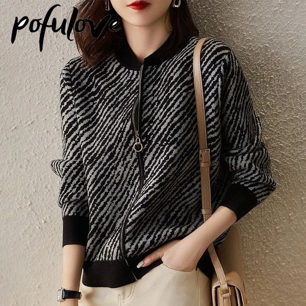 women's knits tees sweater cardigan women's striped knitwear korean style loose lazy style korean trending sweater jacket autumn a, White
women's knits tees sweater cardigan women's striped knitwear korean style loose lazy style korean trending sweater jacket autumn a, White