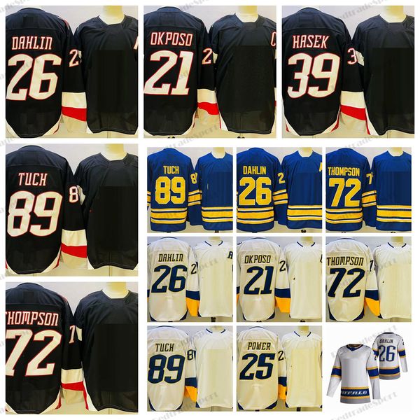 mens 2022 reverse retro 26 rasmus dahlin hockey jerseys new black 21 kyle okposo 72 tage thompson 89 alex tuch 39 dominik hasek 25 owen powe, Black;red
mens 2022 reverse retro 26 rasmus dahlin hockey jerseys new black 21 kyle okposo 72 tage thompson 89 alex tuch 39 dominik hasek 25 owen powe, Black;red