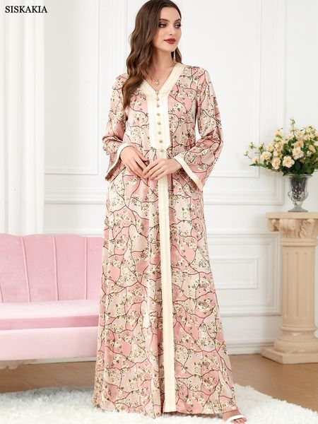 ethnic clothing abayas for women dubai latest elegant plants flowers print dress vneck tape trim button long sleeve robe musulmane 230302, Red
ethnic clothing abayas for women dubai latest elegant plants flowers print dress vneck tape trim button long sleeve robe musulmane 230302, Red