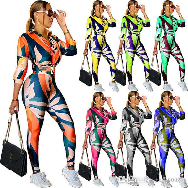 women two piece pants set outfits long sleeve printed blouses shirts suit spring autumn matching sets explosive new product, White
women two piece pants set outfits long sleeve printed blouses shirts suit spring autumn matching sets explosive new product, White