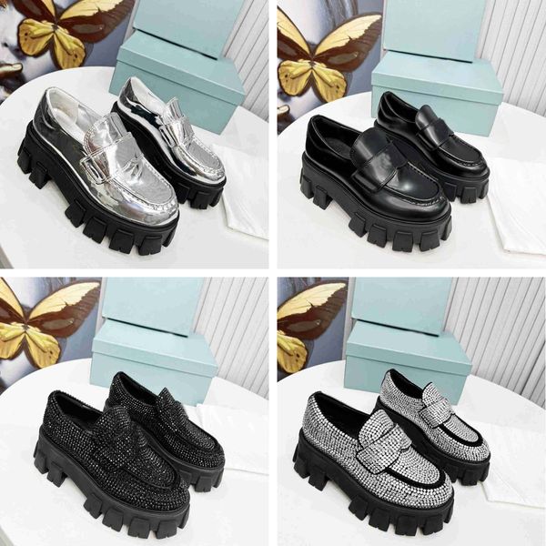 designer shoes monolith casual loafers platform flat heel rhinestone loafer black chunky round toe leather shoe
designer shoes monolith casual loafers platform flat heel rhinestone loafer black chunky round toe leather shoe